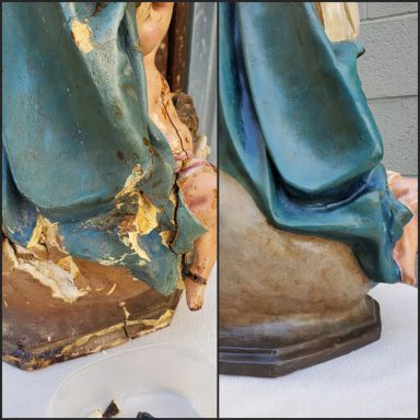 Dramatic Statue Restored to Historic Elegance