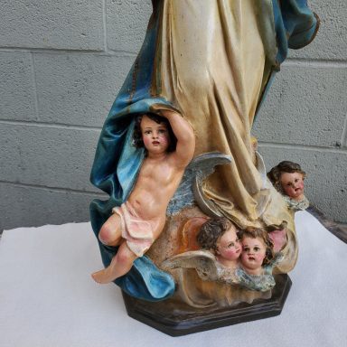 Dramatic Statue Restored to Historic Elegance