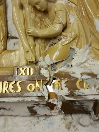 Irreplaceable - 12th of 14 matched art  pieces (Stations of The Cross). 