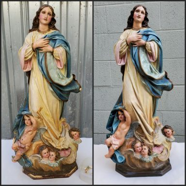Dramatic Statue Restored to Historic Elegance 