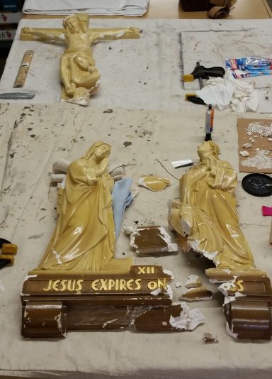 Irreplaceable - 12th of 14 matched art  pieces (Stations of The Cross). 