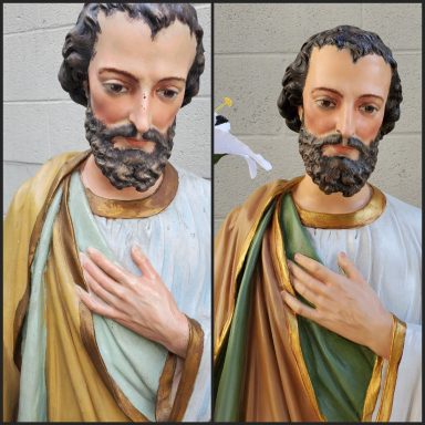 French maker, Delin Feres of Paris - 2 Beautiful Statues