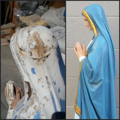 Deprato Statue - Virgin Mary