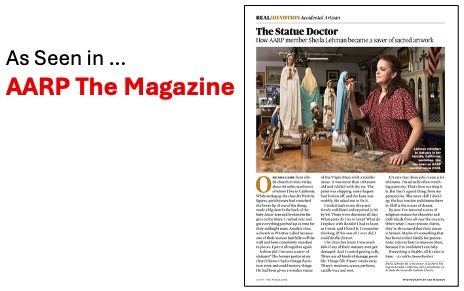 Expert Statue Restoration as Seen in AARP Member Magazine