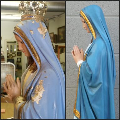 Deprato Statue - Virgin Mary
