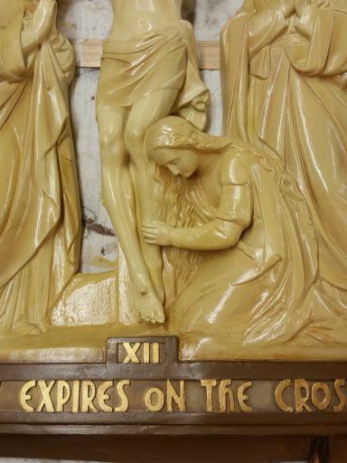 Irreplaceable - 12th of 14 matched art  pieces (Stations of The Cross). 