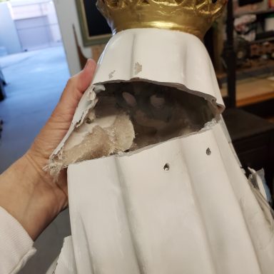 Restored After Damage in Shipping